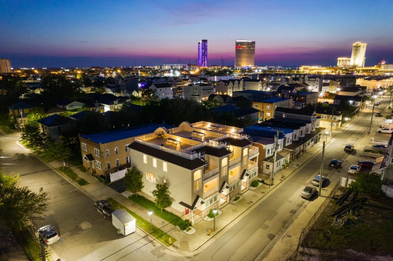 ❤️ The Top End Townhomes With Stunning Views On One-Of-A-Kind Rooftop Deck! Wow! Atlantic City Exterior foto